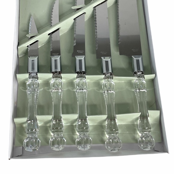 Aroma Trading Corp. 5 Piece Cutlery Set, Silver - Picture 4 of 6